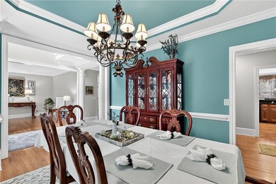 This stunning home in the prestigious gated with security guard on Whitewater Creek in Georgia - for sale on GolfHomes.com, golf home, golf lot