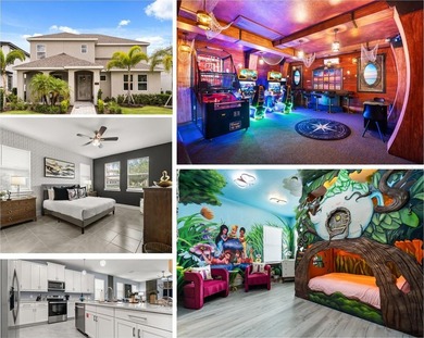 Luxurious 6 Bedroom 4 Bath TURNKEY Vacation Retreat located in on Reunion Resort Golf Course in Florida - for sale on GolfHomes.com, golf home, golf lot