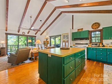 Welcome to 62 Cosmic Lane--your mountain haven in beautiful on Waynesville Country Club Inn in North Carolina - for sale on GolfHomes.com, golf home, golf lot