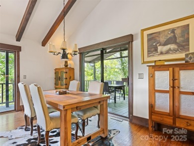 Welcome to 62 Cosmic Lane--your mountain haven in beautiful on Waynesville Country Club Inn in North Carolina - for sale on GolfHomes.com, golf home, golf lot