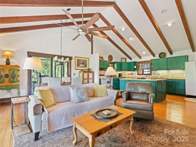 Welcome to 62 Cosmic Lane--your mountain haven in beautiful on Waynesville Country Club Inn in North Carolina - for sale on GolfHomes.com, golf home, golf lot