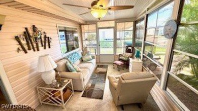 This stunning manufactured home boasts 2 bedrooms and 2 on Riverbend Golf and Country Club in Florida - for sale on GolfHomes.com, golf home, golf lot