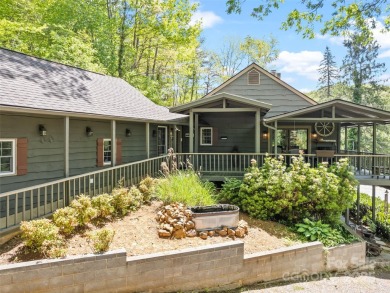Welcome to 62 Cosmic Lane--your mountain haven in beautiful on Waynesville Country Club Inn in North Carolina - for sale on GolfHomes.com, golf home, golf lot