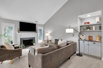 Experience coastal living in this luxurious 2BD/2BA Evian Villa on Shipyard Golf Club in South Carolina - for sale on GolfHomes.com, golf home, golf lot