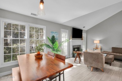 Experience coastal living in this luxurious 2BD/2BA Evian Villa on Shipyard Golf Club in South Carolina - for sale on GolfHomes.com, golf home, golf lot