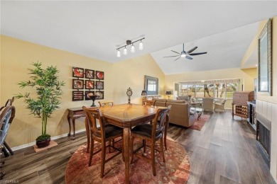 Move right into this low-maintenance, spacious townhouse in a on Estero Country Club in Florida - for sale on GolfHomes.com, golf home, golf lot