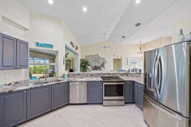 Impeccably remodeled 3-bedroom, 2-bath, 2-car garage pool home on Seminole Lakes Country Club in Florida - for sale on GolfHomes.com, golf home, golf lot