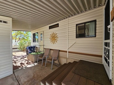 Furnished with a golf cart, this expanded 1BD 1BA home boasts on Viewpoint Golf Resort in Arizona - for sale on GolfHomes.com, golf home, golf lot