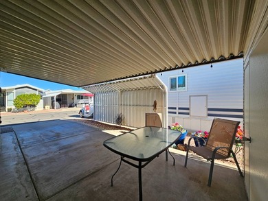 Furnished with a golf cart, this expanded 1BD 1BA home boasts on Viewpoint Golf Resort in Arizona - for sale on GolfHomes.com, golf home, golf lot