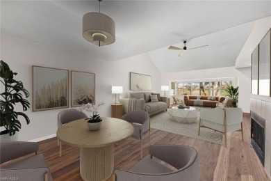 Move right into this low-maintenance, spacious townhouse in a on Estero Country Club in Florida - for sale on GolfHomes.com, golf home, golf lot