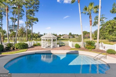 our private pool, golf course views, and space for everyone-all on Oak Grove Island Golf and Country Club in Georgia - for sale on GolfHomes.com, golf home, golf lot