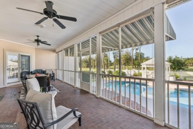 our private pool, golf course views, and space for everyone-all on Oak Grove Island Golf and Country Club in Georgia - for sale on GolfHomes.com, golf home, golf lot