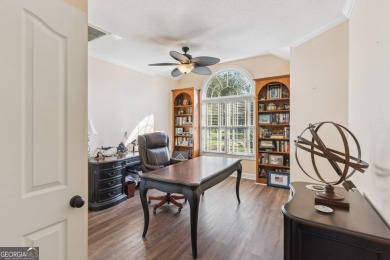 our private pool, golf course views, and space for everyone-all on Oak Grove Island Golf and Country Club in Georgia - for sale on GolfHomes.com, golf home, golf lot