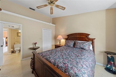 Move right into this low-maintenance, spacious townhouse in a on Estero Country Club in Florida - for sale on GolfHomes.com, golf home, golf lot