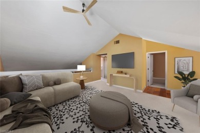 Move right into this low-maintenance, spacious townhouse in a on Estero Country Club in Florida - for sale on GolfHomes.com, golf home, golf lot