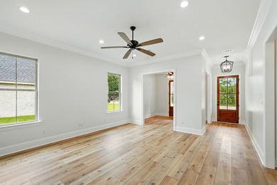 This CUSTOM built modern New Orleans style shotgun house has 3 on Millbrook Country Club in Mississippi - for sale on GolfHomes.com, golf home, golf lot