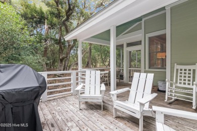 Overlooking the 4th fairway of the BHI Club, this charming on Bald Head Island Golf Club in North Carolina - for sale on GolfHomes.com, golf home, golf lot