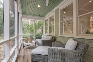 Overlooking the 4th fairway of the BHI Club, this charming on Bald Head Island Golf Club in North Carolina - for sale on GolfHomes.com, golf home, golf lot