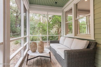 Overlooking the 4th fairway of the BHI Club, this charming on Bald Head Island Golf Club in North Carolina - for sale on GolfHomes.com, golf home, golf lot