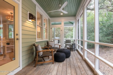 Overlooking the 4th fairway of the BHI Club, this charming on Bald Head Island Golf Club in North Carolina - for sale on GolfHomes.com, golf home, golf lot