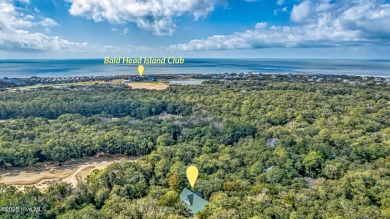 Overlooking the 4th fairway of the BHI Club, this charming on Bald Head Island Golf Club in North Carolina - for sale on GolfHomes.com, golf home, golf lot