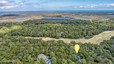 Overlooking the 4th fairway of the BHI Club, this charming on Bald Head Island Golf Club in North Carolina - for sale on GolfHomes.com, golf home, golf lot