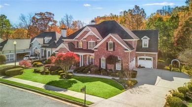 Stunning, Executive Estate in prestigious Glenaire subdivision on Hamilton Mill Golf Club in Georgia - for sale on GolfHomes.com, golf home, golf lot