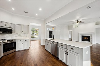 This beautiful three-bedroom two-bathroom home situated on Hole on Laurel Island Links in Georgia - for sale on GolfHomes.com, golf home, golf lot