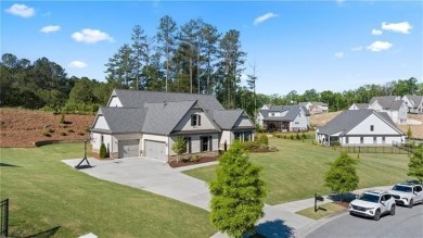 Welcome home to this beautifully crafted easy living ranch home on The Governors Towne Club in Georgia - for sale on GolfHomes.com, golf home, golf lot