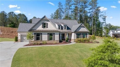 Welcome home to this beautifully crafted easy living ranch home on The Governors Towne Club in Georgia - for sale on GolfHomes.com, golf home, golf lot