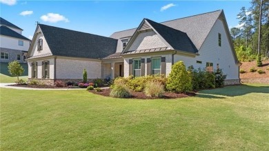 Welcome home to this beautifully crafted easy living ranch home on The Governors Towne Club in Georgia - for sale on GolfHomes.com, golf home, golf lot