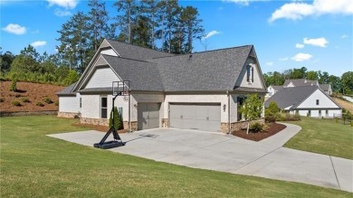 Welcome home to this beautifully crafted easy living ranch home on The Governors Towne Club in Georgia - for sale on GolfHomes.com, golf home, golf lot