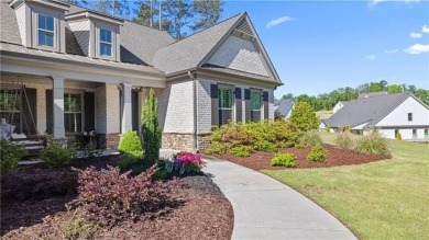 Welcome home to this beautifully crafted easy living ranch home on The Governors Towne Club in Georgia - for sale on GolfHomes.com, golf home, golf lot