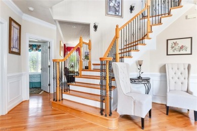 Come experience resort-style living in this stunning 3-story on Riverfront Golf Club in Virginia - for sale on GolfHomes.com, golf home, golf lot