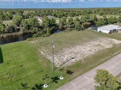 Build your dream home on this waterfront lot in beautiful Cape on Burnt Store Golf Club in Florida - for sale on GolfHomes.com, golf home, golf lot