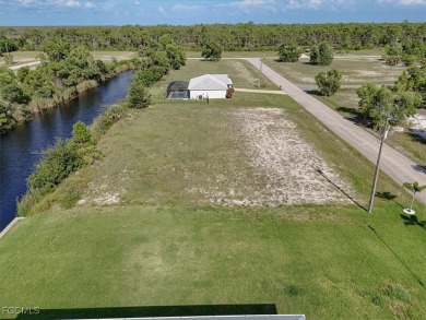Build your dream home on this waterfront lot in beautiful Cape on Burnt Store Golf Club in Florida - for sale on GolfHomes.com, golf home, golf lot