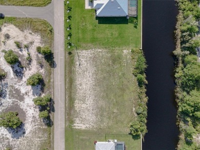 Build your dream home on this waterfront lot in beautiful Cape on Burnt Store Golf Club in Florida - for sale on GolfHomes.com, golf home, golf lot