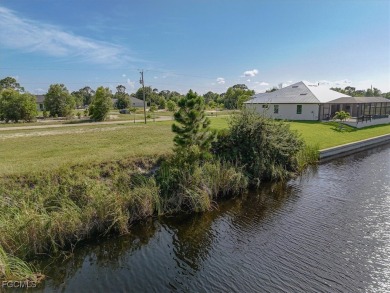 Build your dream home on this waterfront lot in beautiful Cape on Burnt Store Golf Club in Florida - for sale on GolfHomes.com, golf home, golf lot