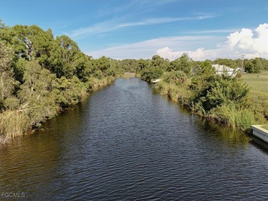 Build your dream home on this waterfront lot in beautiful Cape on Burnt Store Golf Club in Florida - for sale on GolfHomes.com, golf home, golf lot