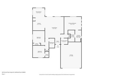 New Construction Home in the Gated Canyons at Laughlin Ranch on Laughlin Ranch Golf Club in Arizona - for sale on GolfHomes.com, golf home, golf lot