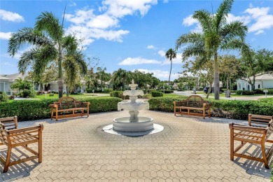 Well-maintained golf cottage offers privacy inside and out on Oak Harbor Country Club in Florida - for sale on GolfHomes.com, golf home, golf lot
