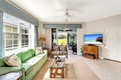 Well-maintained golf cottage offers privacy inside and out on Oak Harbor Country Club in Florida - for sale on GolfHomes.com, golf home, golf lot