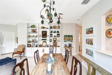 Well-maintained golf cottage offers privacy inside and out on Oak Harbor Country Club in Florida - for sale on GolfHomes.com, golf home, golf lot