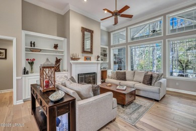 Beautiful one-level living with open, vaulted floor plan perfect on Callawassie Island Club in South Carolina - for sale on GolfHomes.com, golf home, golf lot