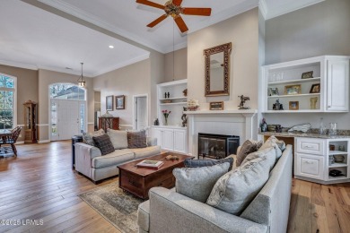 Beautiful one-level living with open, vaulted floor plan perfect on Callawassie Island Club in South Carolina - for sale on GolfHomes.com, golf home, golf lot