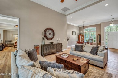 Beautiful one-level living with open, vaulted floor plan perfect on Callawassie Island Club in South Carolina - for sale on GolfHomes.com, golf home, golf lot