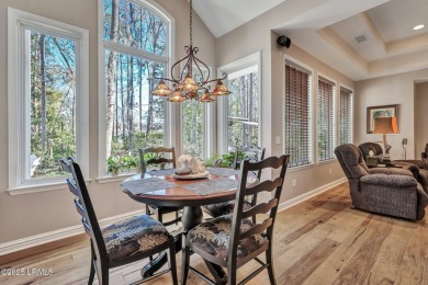 Beautiful one-level living with open, vaulted floor plan perfect on Callawassie Island Club in South Carolina - for sale on GolfHomes.com, golf home, golf lot