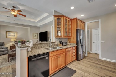 Beautiful one-level living with open, vaulted floor plan perfect on Callawassie Island Club in South Carolina - for sale on GolfHomes.com, golf home, golf lot