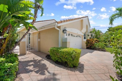 Rarely available golf course villa with full impact windows and on Wycliffe Golf and Country Club in Florida - for sale on GolfHomes.com, golf home, golf lot
