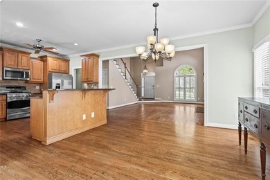 Downsize without Compromise!  Fabulous light bright open floor on The Golf Club of Georgia in Georgia - for sale on GolfHomes.com, golf home, golf lot